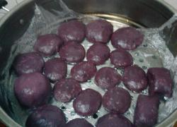 蒸紫薯小饼