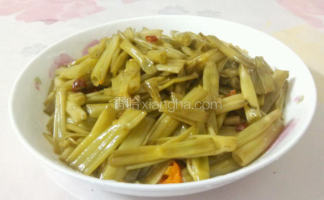 酸辣空心菜杆