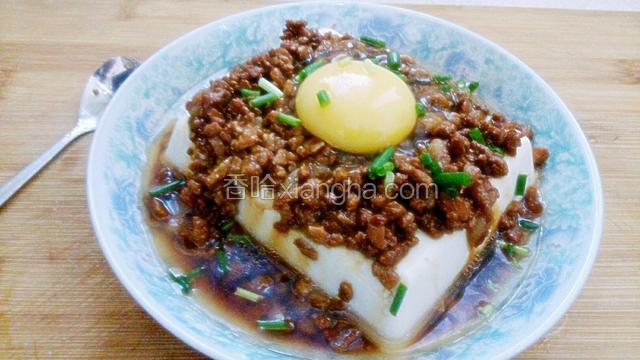 撒上少许葱花