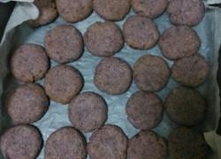黑芝麻紫薯饼干