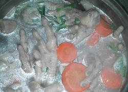 鸡脚莲藕菌菇汤