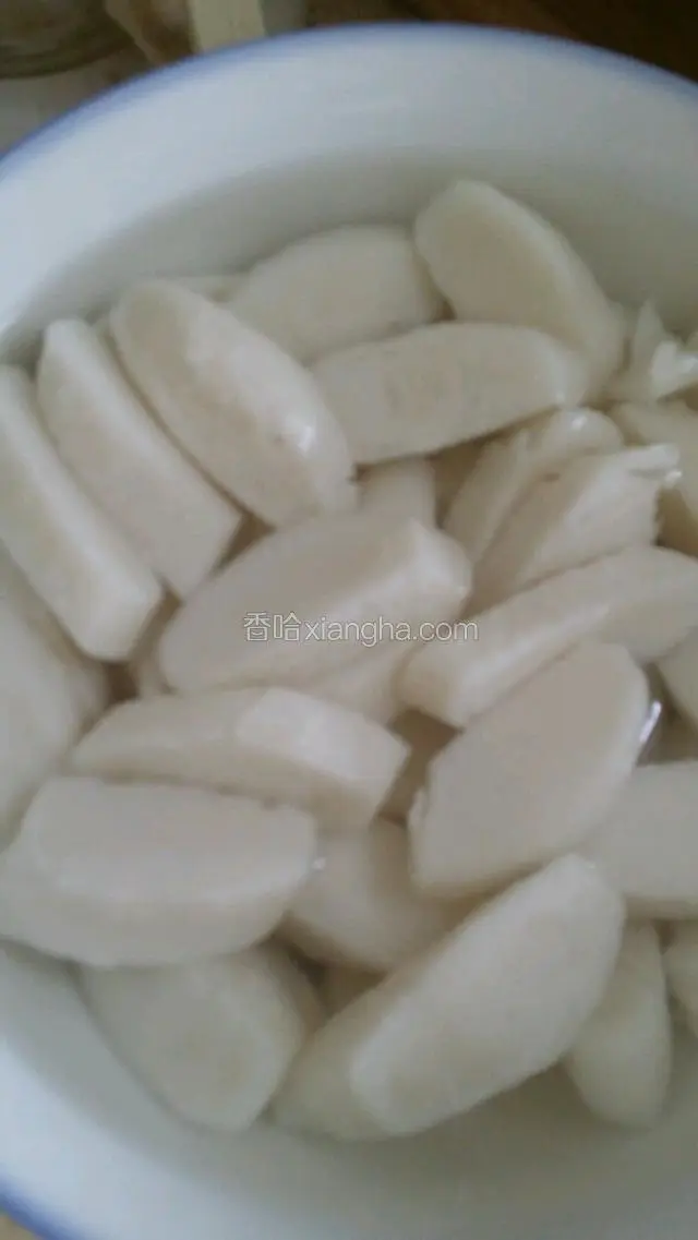 年糕泡水