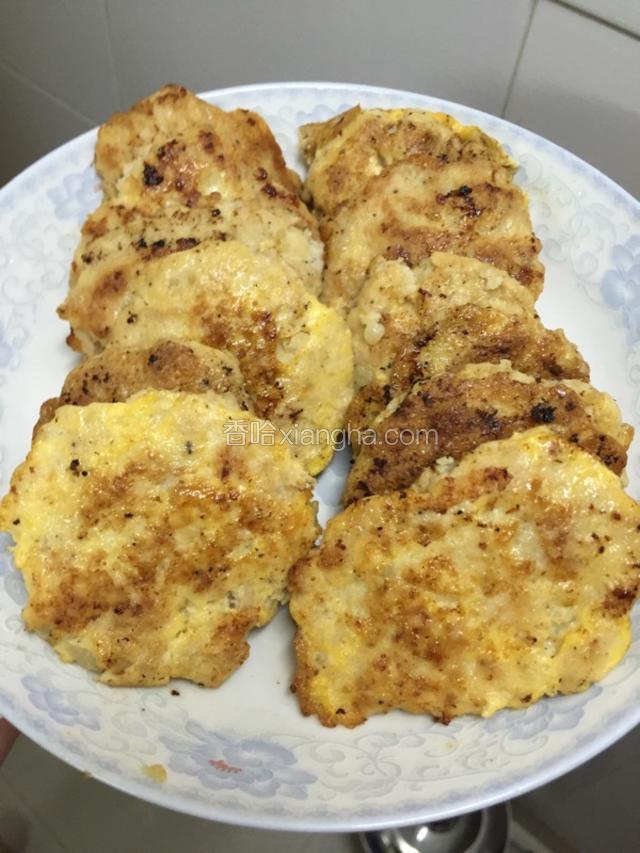 香煎土豆猪肉饼