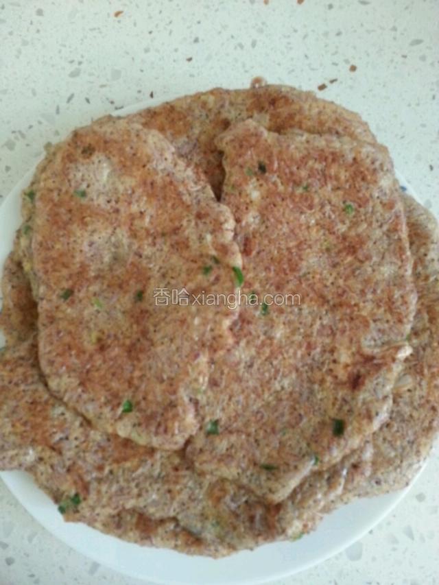 鲜香蜢子虾饼