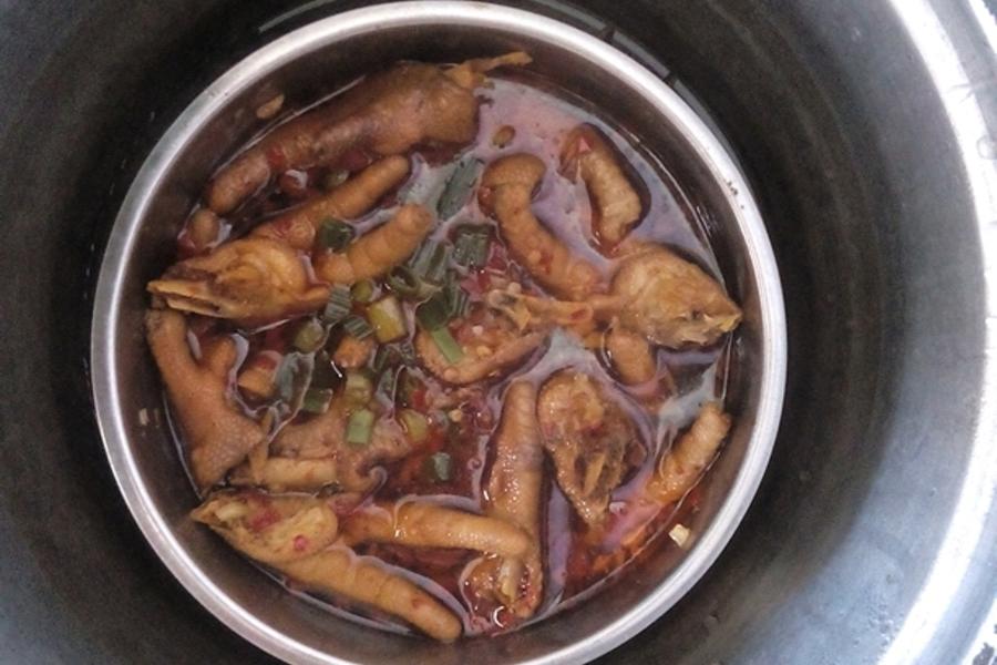 蒜香酱蒸鸡爪
