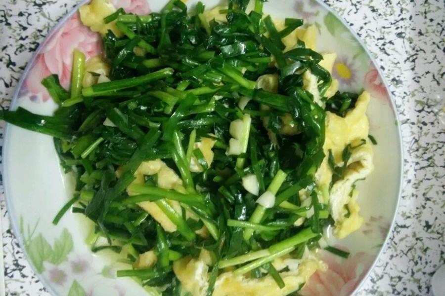 韭菜炒豆腐干