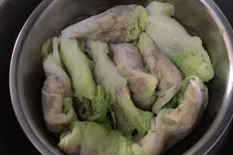 白菜包肉
