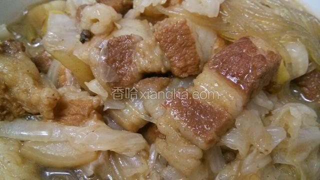 猪肉顿粉条