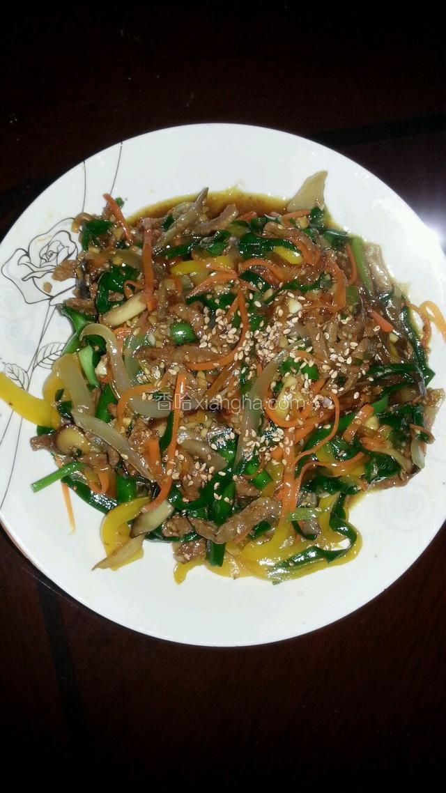 韩式炒杂菜