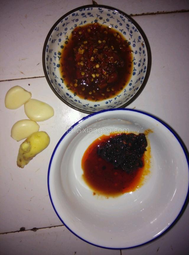 准备好上述材料