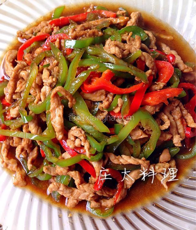 肉丝炒辣椒