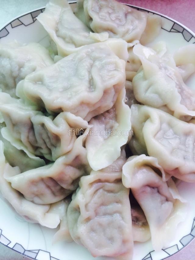 香菇猪肉水饺