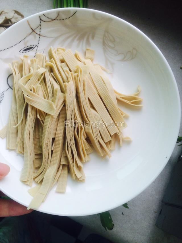 千张切丝