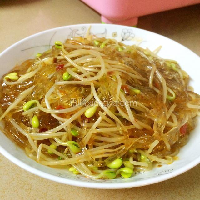 豆芽炒粉条