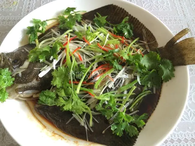清蒸多宝鱼