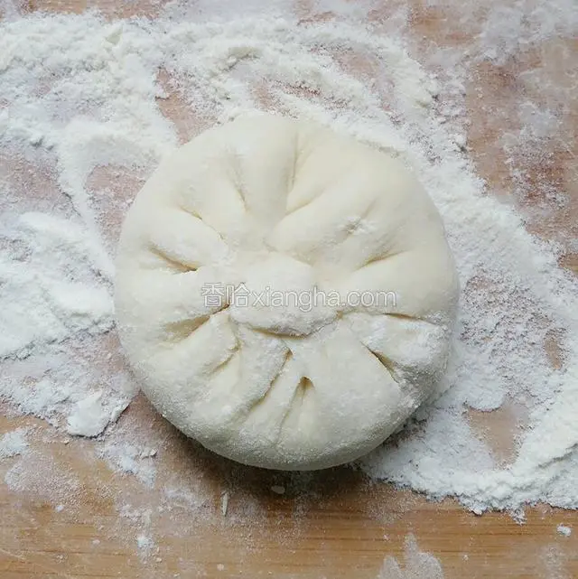 像包包子一样包起来，不要露馅哦