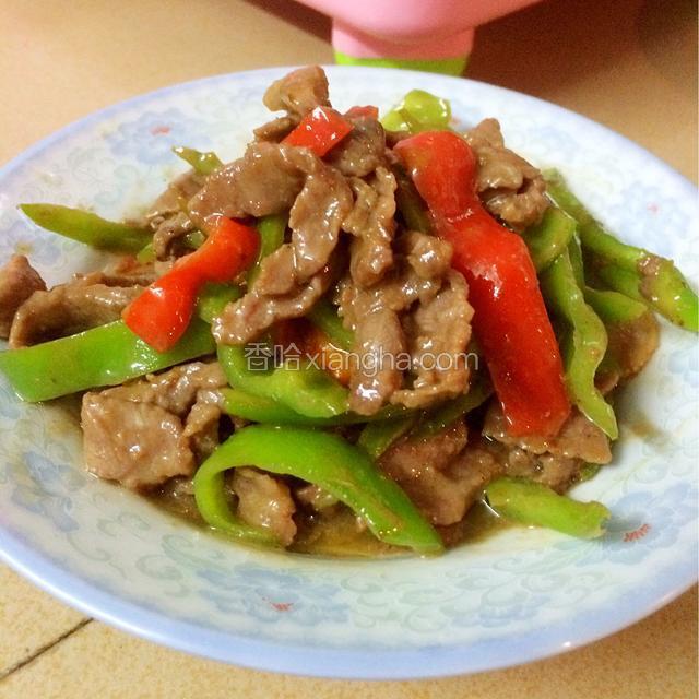 青椒牛肉小炒