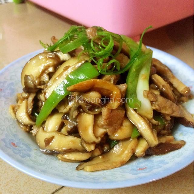 蚝油香菇肉片