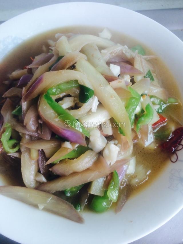 蒜香茄丝