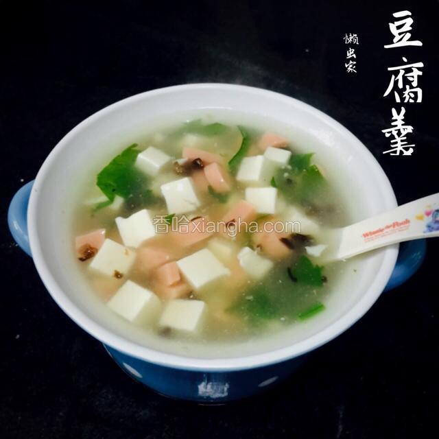 豆腐羹