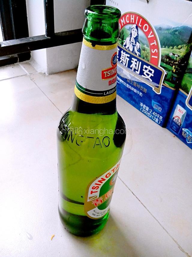 普通啤酒一瓶