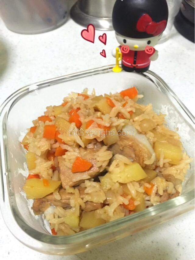 排骨焖饭