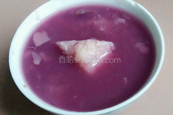 香芋紫薯糖水