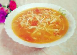 番茄金针菇汤