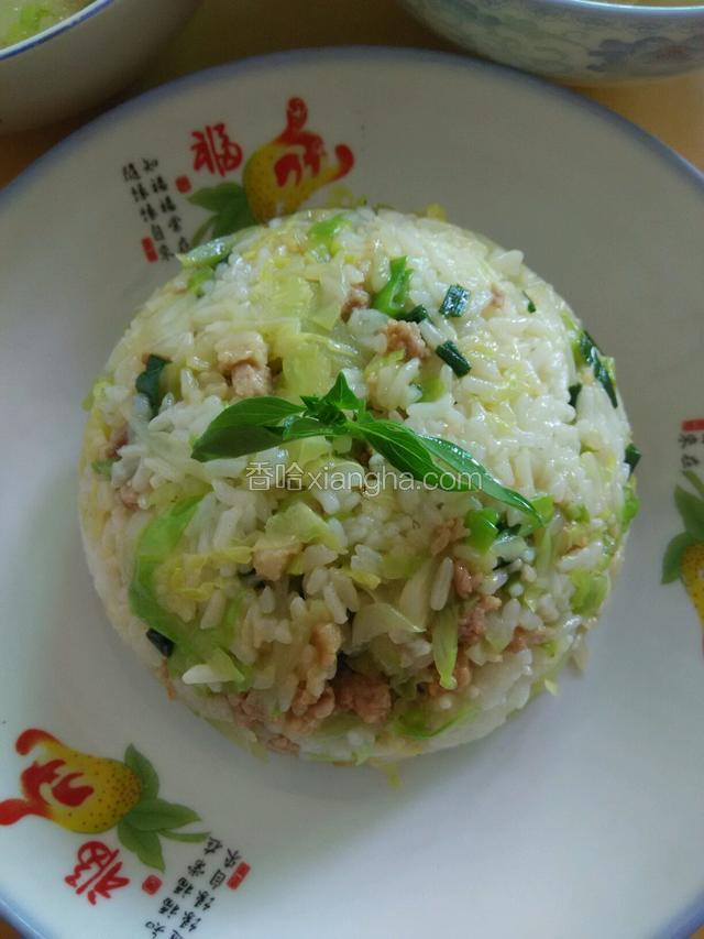 焖包菜饭