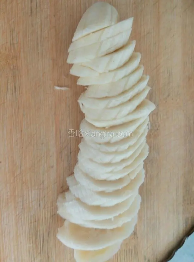 香蕉切小片