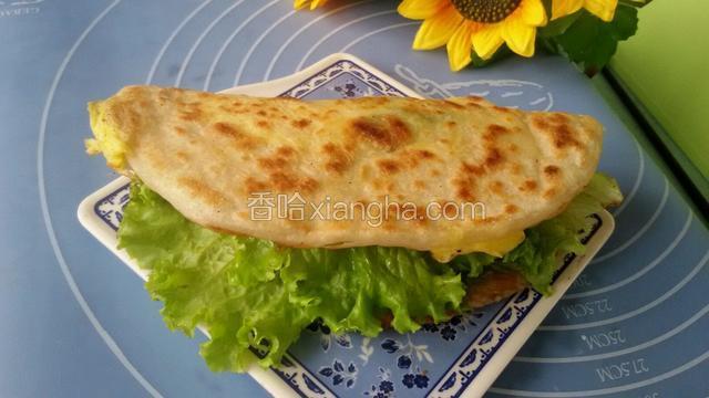 鸡蛋灌饼完成