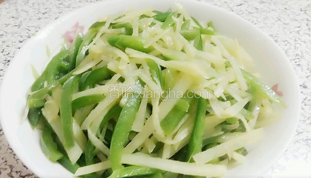 甜椒土豆丝