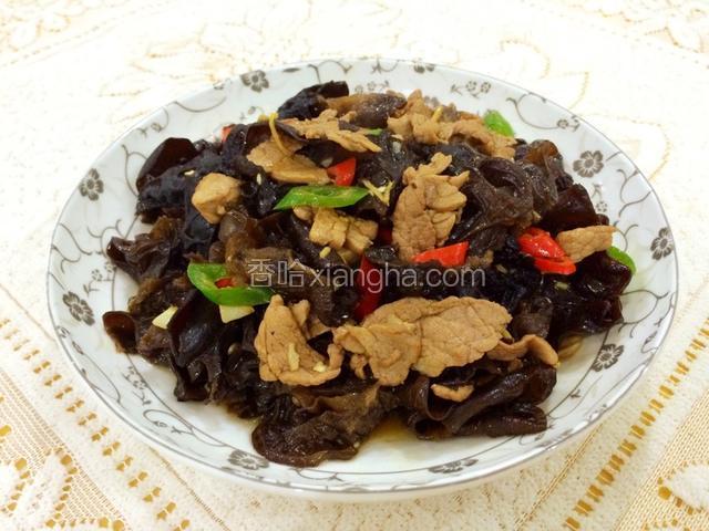 木耳炒肉