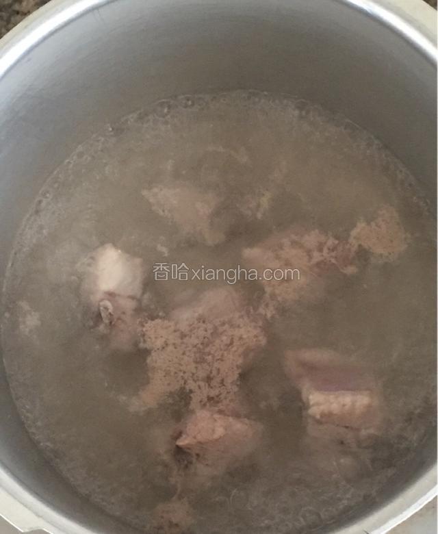 瘦肉去沬