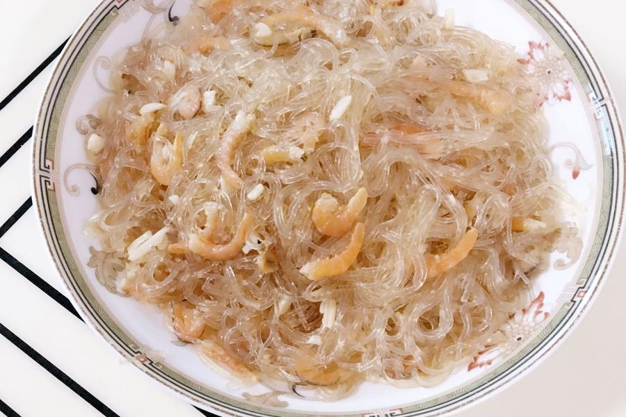 虾米炒粉丝