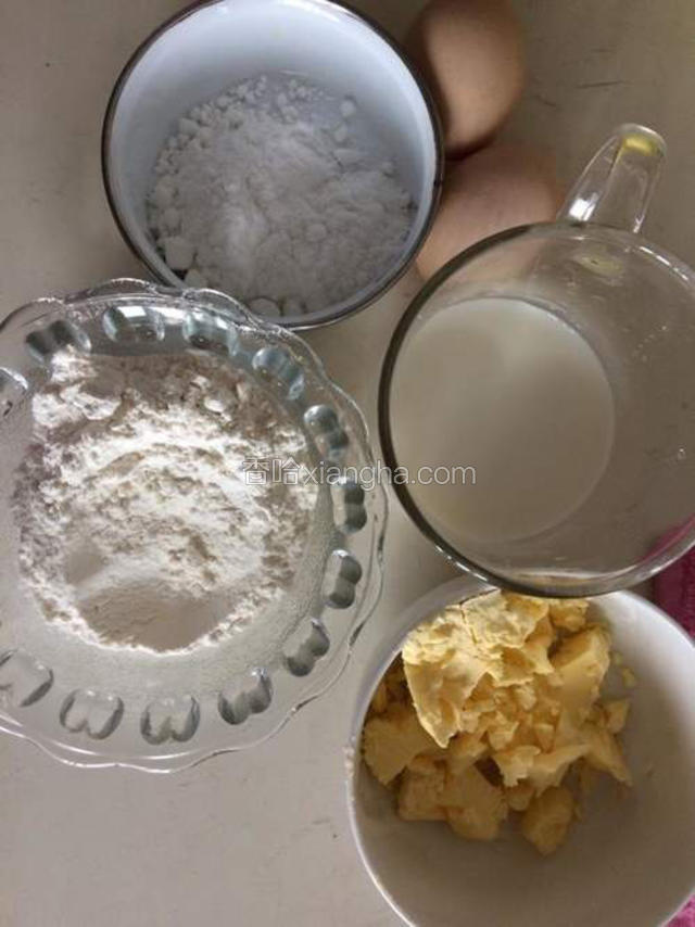 准备好全部材料