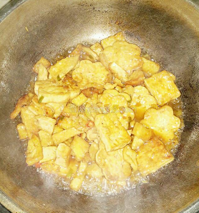 焖大概5-10分钟后大火收汁