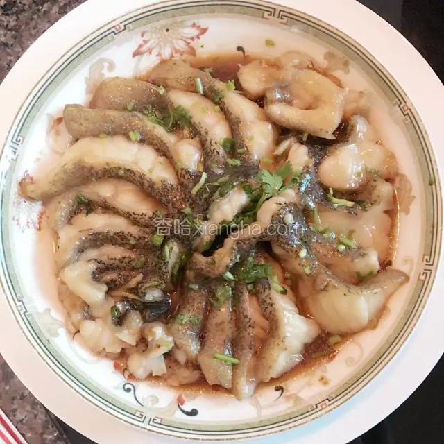 清蒸珍珠龙趸鱼片
