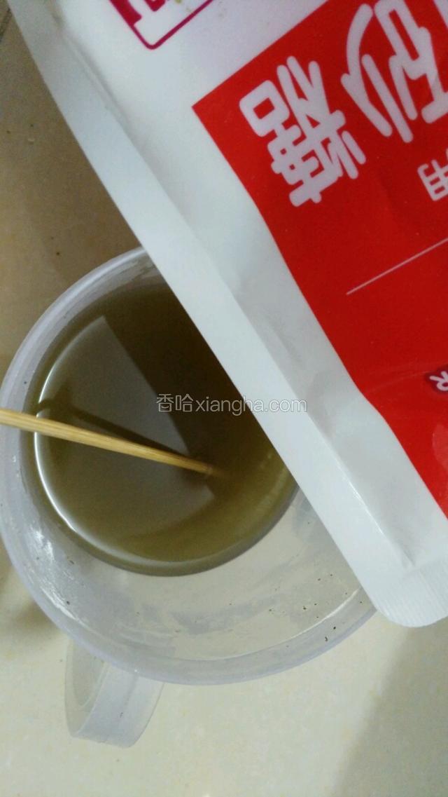 加入糖粉 量自己喜欢的甜度啊