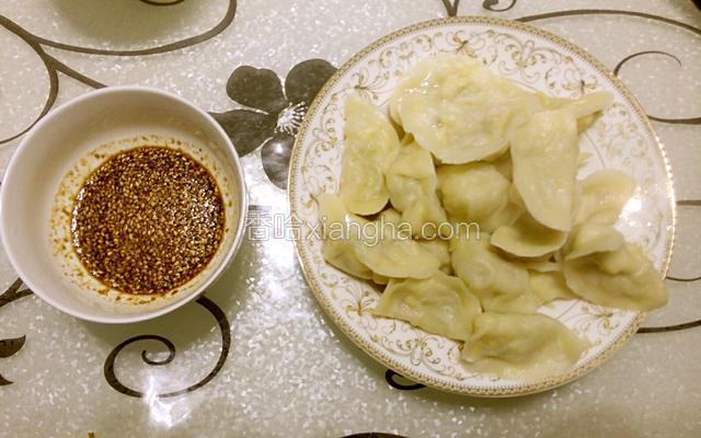 葫子鸡蛋水饺