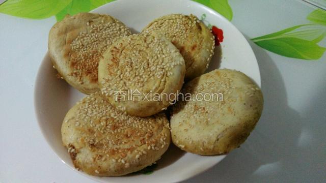 五香芝麻烧饼