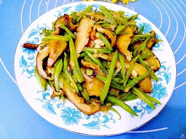 香菇豆角丝