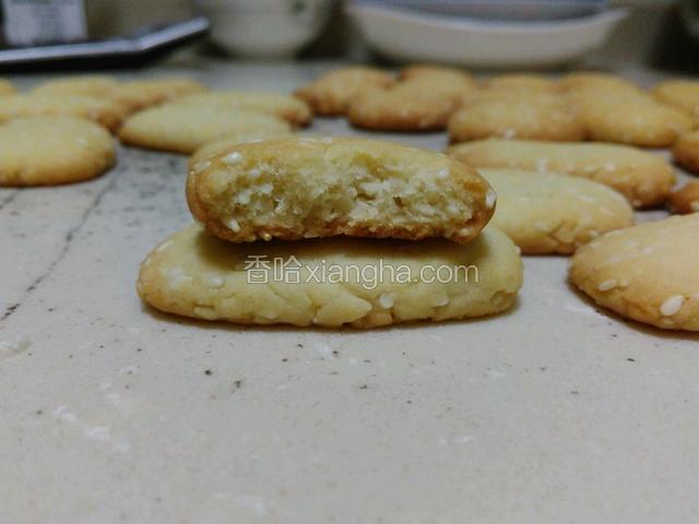 白芝麻酥饼