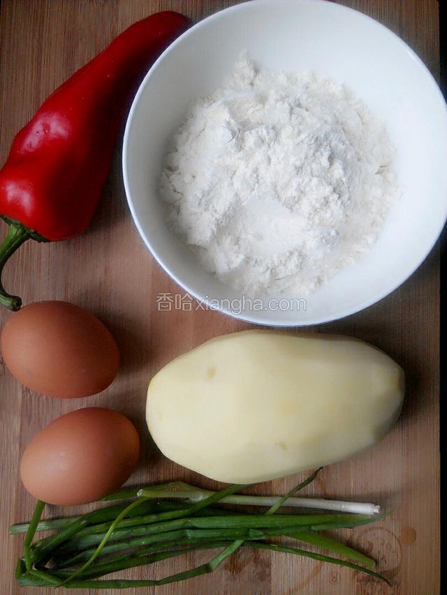 准备好所需食材