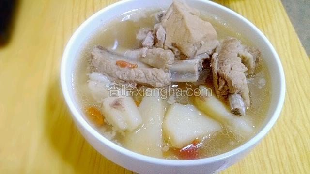 土豆排骨汤