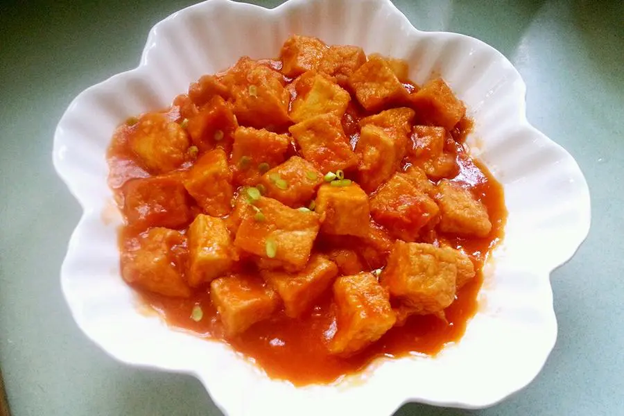 番茄豆腐