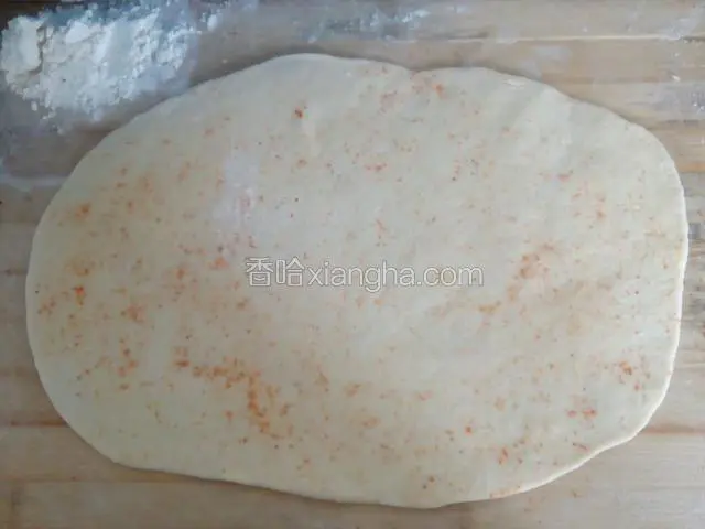 奶粉薄饼，我撒了些辣椒粉