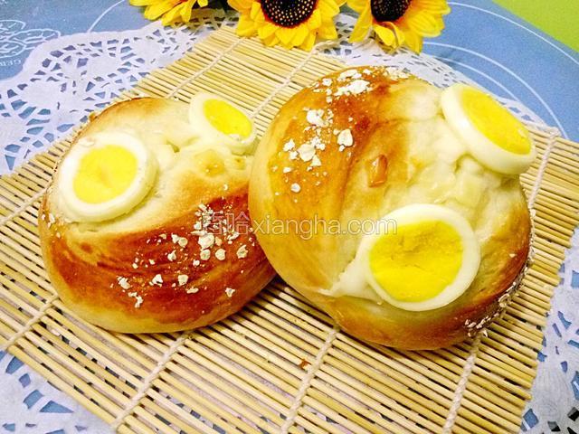 芝士鸡蛋小餐包