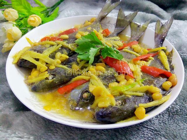 豆酱蒸泥猛鱼