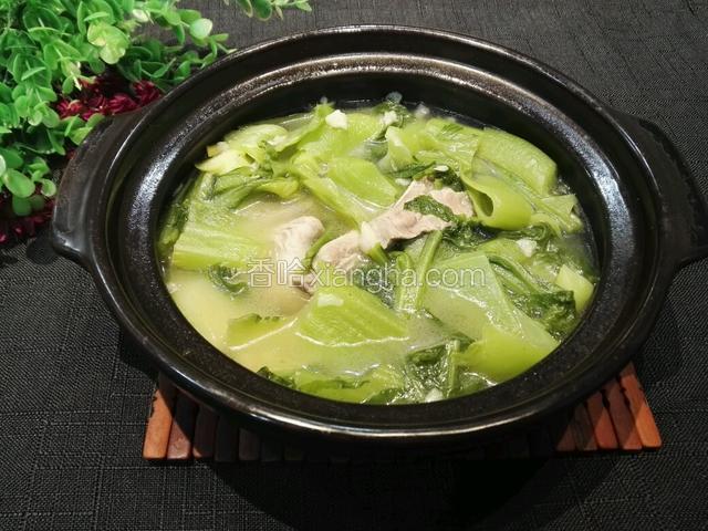 芥菜煲出炉了～